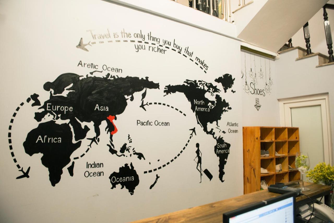 The Chi Novel Hostel Hanoi Exterior foto